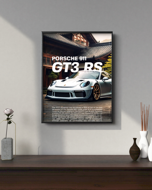 PORSCHE GT3 RS weissach